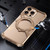 iPhone 17e / 16e S Shaped 360 Holder Airbag Frameless MagSafe Metal Phone Case - Desert Gold