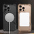 iPhone 17e / 16e S Shaped 360 Holder Airbag Frameless MagSafe Metal Phone Case - Desert Gold