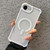 iPhone 17e / 16e Semi-transparent Skin Feel Frosted MagSafe Phone Case - White