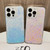 iPhone 17e / 16e Sequins Glitter Gradient Epoxy TPU Phone Case - Blue