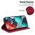 iPhone 17e / 16e Seven-shaped Embossed Leather Phone Case - Red