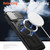 iPhone 17e / 16e Shield Frame Holder MagSafe Phone Case - Black