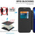 iPhone 17e / 16e Shield MagSafe RFID Anti-theft Leather Phone Case - Blue