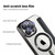 iPhone 17e / 16e Shield MagSafe RFID Anti-theft Leather Phone Case - Dark Blue