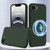 iPhone 17e / 16e Shockproof Silicone Magsafe Phone Case - Dark Green