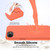 iPhone 17e / 16e Shockproof Silicone Magsafe Phone Case - Gold Orange
