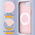 iPhone 17e / 16e Shockproof Silicone Magsafe Phone Case - Sand Pink