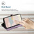 iPhone 17e / 16e Side Buckle Double Fold Hand Strap Leather Phone Case - Purple