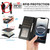 iPhone 17e / 16e Side Buckle RFID Anti-theft Leather Phone Case - Black
