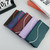 iPhone 17e / 16e Side Buckle S Curve Leather Phone Case - Green