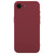 iPhone 17e / 16e Silicone Phone Case with Wrist Strap - Wine Red