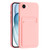 iPhone 17e / 16e Skin Feel Card Contrast Color Button TPU Phone Case - Pink