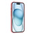 iPhone 17e / 16e Skin Feel Card Contrast Color Button TPU Phone Case - Pink