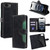 iPhone 17e / 16e Skin Feel Magnetic Buckle Leather Phone Case - Black