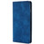 iPhone 17e / 16e Skin Feel Magnetic Leather Phone Case - Blue