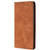 iPhone 17e / 16e Skin Feel Magnetic Leather Phone Case - Light Brown