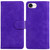iPhone 17e / 16e Skin Feel Pure Color Flip Leather Phone Case - Purple