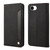 iPhone 17e / 16e Skin Feel Splicing Leather Phone Case - Black