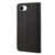 iPhone 17e / 16e Skin Feel Splicing Leather Phone Case - Black