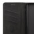 iPhone 17e / 16e Skin Feel Splicing Leather Phone Case - Black