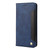 iPhone 17e / 16e Skin Feel Splicing Leather Phone Case - Blue