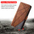 iPhone 17e / 16e Skin Feel Splicing Leather Phone Case - Brown