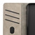 iPhone 17e / 16e Skin Feel Splicing Leather Phone Case - Grey