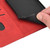 iPhone 17e / 16e Skin Feel Splicing Leather Phone Case - Red