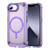 iPhone 17e / 16e Skin Feel TPU + PC MagSafe Magnetic Phone Case - Transparent Purple