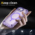 iPhone 17e / 16e Skin Feel TPU + PC MagSafe Magnetic Phone Case - Transparent Purple