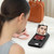 iPhone 17e / 16e Skin Feel TPU Hidden Mirror Card Bag Phone Case with Stand - Black