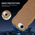 iPhone 17e / 16e Skin Feel Wave Texture MagSafe Phone Case - Brown