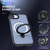 iPhone 17e / 16e Skin-feel MagSafe Holder PC Hybrid TPU Phone Case - Dark Blue