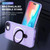 iPhone 17e / 16e Skin-feel MagSafe Holder PC Hybrid TPU Phone Case - Purple