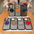 iPhone 17e / 16e Skin-feel Two-color Edge Strips 360 MagSafe Holder Phone Case - Black