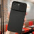iPhone 17e / 16e Slid Camera Shield Liquid Silicone TPU Phone Case - Black