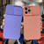 iPhone 17e / 16e Slid Camera Shield Liquid Silicone TPU Phone Case - Lavender Purple
