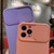iPhone 17e / 16e Slid Camera Shield Liquid Silicone TPU Phone Case - Lavender Purple