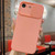 iPhone 17e / 16e Slid Camera Shield Liquid Silicone TPU Phone Case - Pink Orange