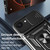 iPhone 17e / 16e Sliding Camera Cover Design TPU+PC Phone Case - Blue