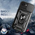 iPhone 17e / 16e Sliding Camera Cover Design TPU+PC Phone Case - Green