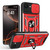 iPhone 17e / 16e Sliding Camera Cover Design TPU+PC Phone Case - Red
