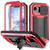 iPhone 17e / 16e Sliding Camera IP68 Waterproof Holder Phone Case - Red