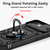 iPhone 17e / 16e Sliding Camshield Holder Phone Case - Black