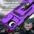 iPhone 17e / 16e Sliding Camshield Holder Phone Case - Purple