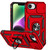 iPhone 17e / 16e Sliding Camshield Holder Phone Case - Red