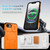 iPhone 17e / 16e Sliding Camshield MagSafe Holder Phone Case - Orange