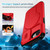 iPhone 17e / 16e Sliding Camshield MagSafe Holder Phone Case - Red