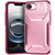 iPhone 17e / 16e Sliding Camshield Phone Case - Pink + Rose Red