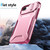 iPhone 17e / 16e Sliding Camshield Phone Case - Pink + Rose Red